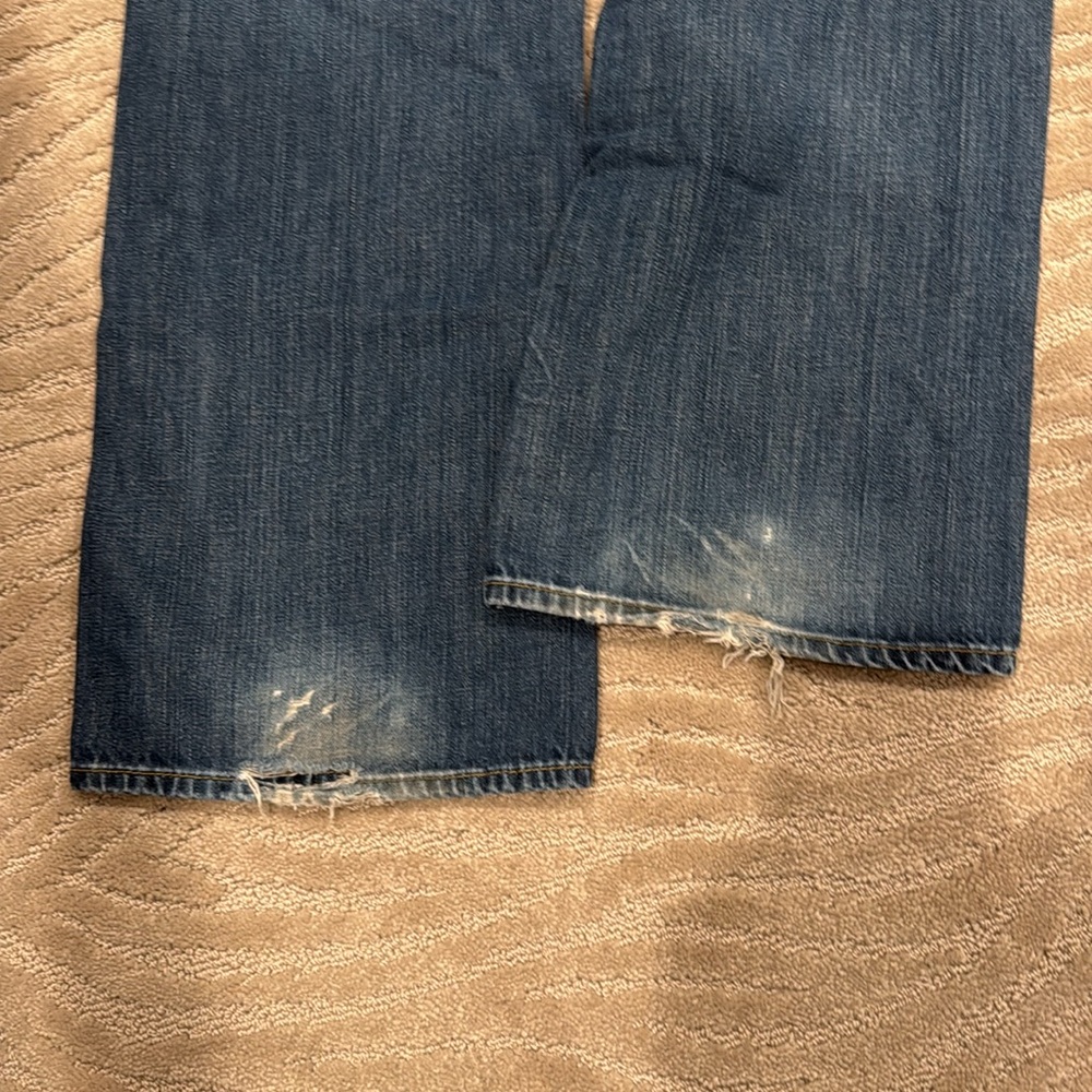 True religion distressed and faded men’s jeans size 34/34 - Picture 7 of 12